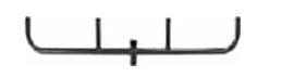 Westgate 4-Light Pole Tenon Bracket Bronze PT4-180