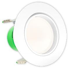 Westgate RDL4-ADJ-MCT5 8W adjustable LED recessed downlight trim 2700K/3000K/3500K/4000K/5000K white