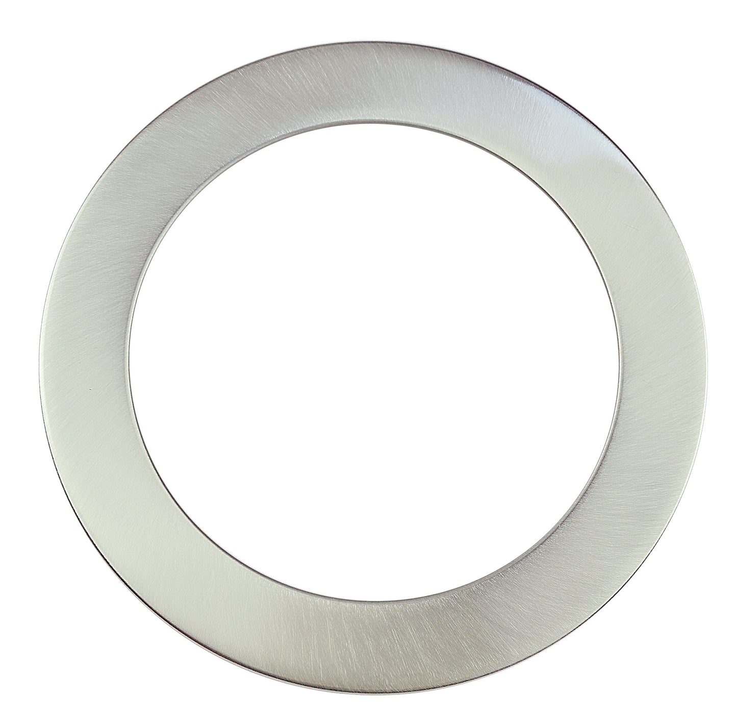 Westgate 6 Inch Round Brushed Nickel Finish Recessed Light Trim Ring RSL6-TRM-BN