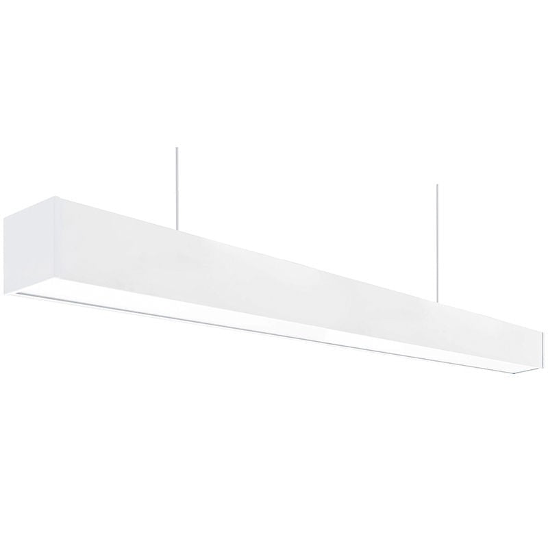 Westgate 4FT 15W/25W 1650LM/2750LM 3500K White Finish LED Architectural Suspended Linear Light SCL-4FT-UD-40W-35K-D