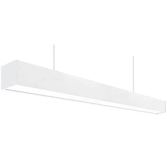 Westgate 4FT 15W/25W 1650LM/2750LM 3500K White Finish LED Architectural Suspended Linear Light SCL-4FT-UD-40W-35K-D