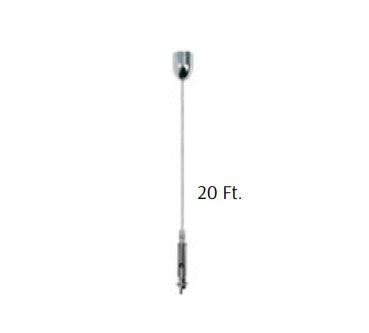Westgate 20 ft Lighting Suspension Cable SCL-CCK-20FT
