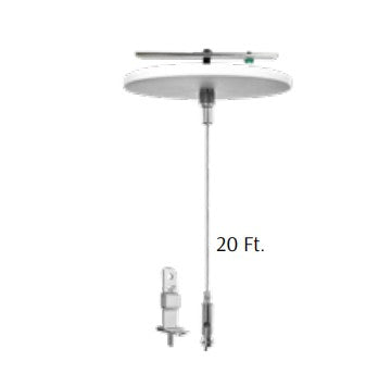 Westgate 20 ft Lighting Suspension Cable SCL-CS1-20FT