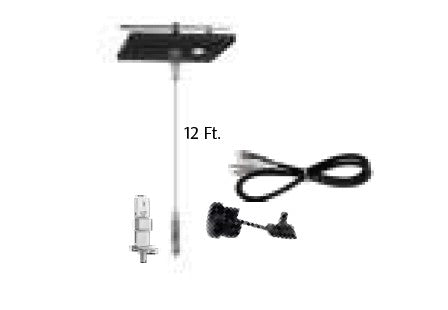 Westgate SCL-CSQ1P-12FT-BK lighting accessory black