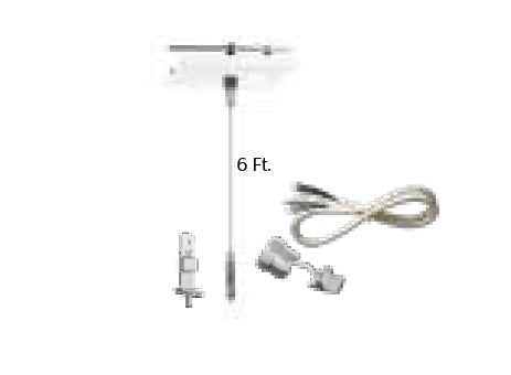 Westgate 6 ft Lighting Accessory SCL-CSQ1P-6FT