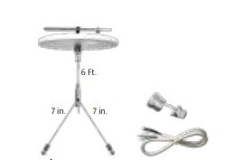 Westgate 6 ft Linear Lighting Suspension Accessory SCL-CSY1P-6FT
