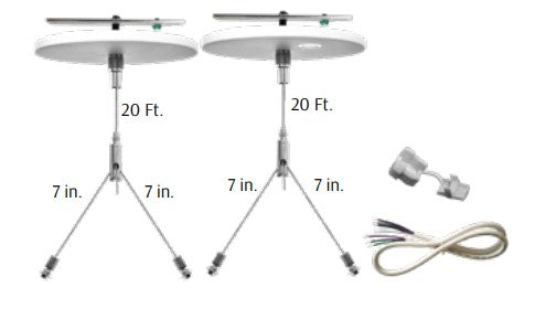 Westgate SCL-CSYK-20FT lighting suspension cable