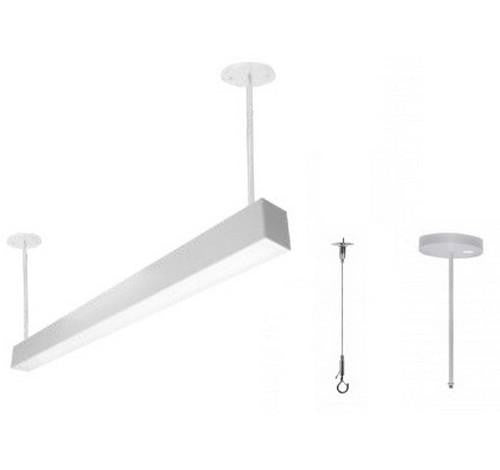 Westgate White Finish 24IN SCL Rigid Stem SCL-RS-24