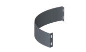 Westgate White Finish SCLP Up/Down Coupling Bracket SCLP-UD-CB