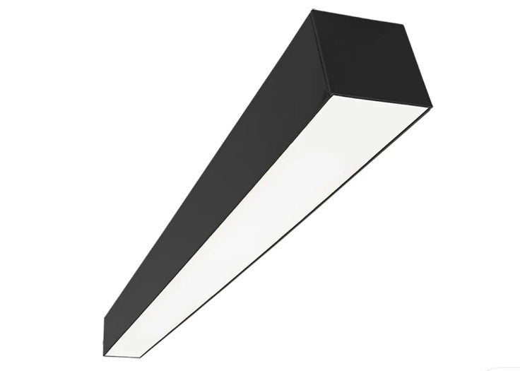 Westgate 6 ft 120-277V 60W 110LM/W 3000K/3500K/4000K/5000K Black Architectural Linear LED Light SCX-6FT-60W-MCT4-D-IND-BK
