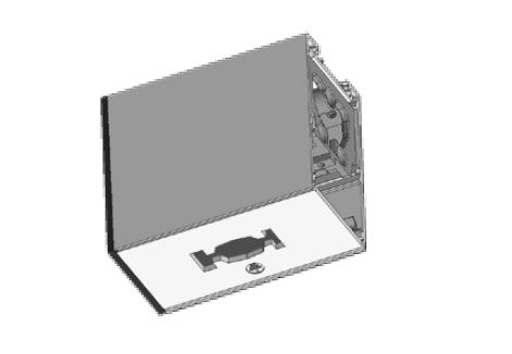 Westgate SCX2-TRACK-H-BK architectural linear lighting accessory black