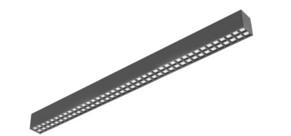 Westgate 120-277V Black Architectural Linear LED Light SCXA-OLS-40D-BK