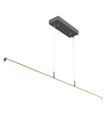 Westgate 4 ft 120-277V 20W/25W/30W 105 LM/W 3000K/3500K/4000K Black LED Suspended Linear Tube Light SDTL-4FT-20-30W-MCTP-BK