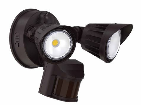 Westgate 20W Multi-CCT LED Security Light Dark Bronze SL-20W-MCT-BZ-P