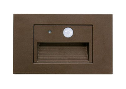 Westgate SLE-A-120V-MCT-PIR-ORB 3W LED step light 3000K/4000K/5000K oil rubbed bronze