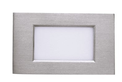 Westgate SLE-F-120V-MCT-BN 3.5W LED step light 3000K/4000K/5000K brushed nickel