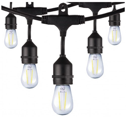 Westgate STG-2412-27K 1W (per bulb), 12W (total) LED string light set 2700K