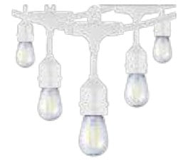 Westgate STG-2412-27K-WH 1W (per bulb), 12W (total) LED lamp 2700K white