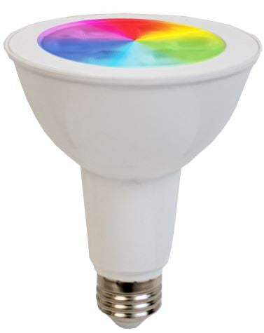 Westgate 120V 11W 850LM RGBW PAR30 LED Lamp TC-PAR30-11W-RGBW-WIFI