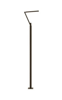 Westgate TOL-A1-1L-BR 25W LED area light 30K/40K/50K bronze