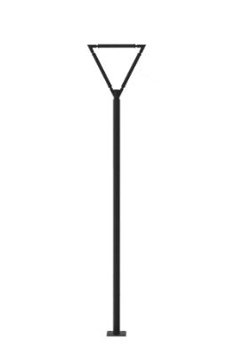 Westgate 75W 125LM/W 3000K/4000K/5000K Black Lighting Accessory TOL-A2-3L-BK