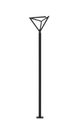 Westgate TOL-A3-3L-BK 75W LED area light 30K/40K/50K black