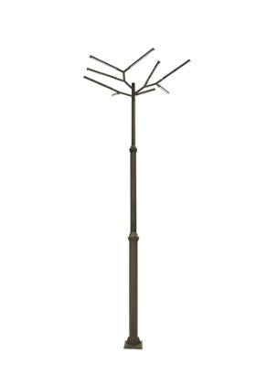 Westgate TOL-JOSHUA-BR 225W LED area light 30K/40K/50K bronze