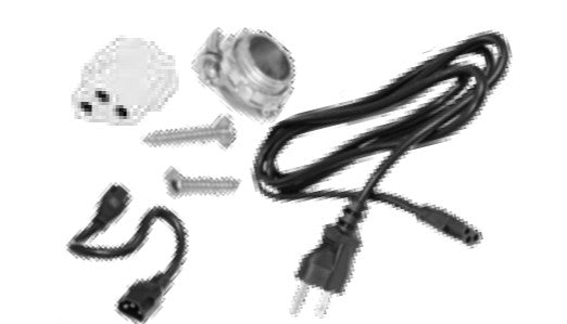 Westgate 120V Black Under Cabinet Lighting Accessory UCA-LC8-BLK