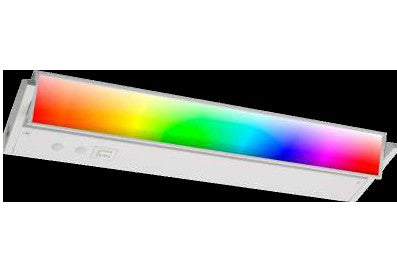 Westgate 12 in 120V 5W 275LM 3000K/4000K/5000K + RGB White LED Under Cabinet Light UCA-RGBW-PB-12-WH
