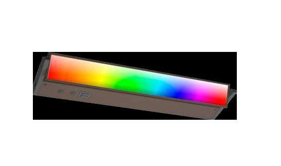 Westgate 18 in 120V 8W 440LM 3000K/4000K/5000K + RGB Bronze LED Under Cabinet Light UCA-RGBW-PB-18-BR