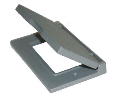 Westgate 1-gang Gray Weatherproof Device Cover W1C-GH