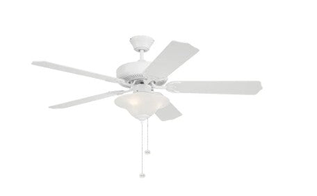 Westgate WFL-105-PC-5B-52-WH-WH 7W*3 LED ceiling fan light 3000K white