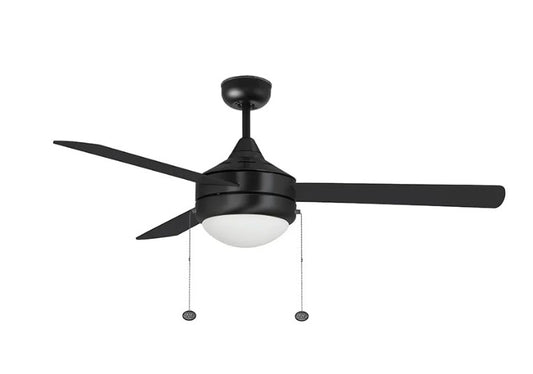 Westgate WFL-112-PC-3B-52-MCT-BK-BK 20W LED ceiling fan light 30K/40K/50K black