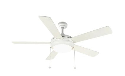 Westgate WFL-113-PC-5B-52-MCT-WH-WH 20W LED ceiling fan light 30K/40K/50K white
