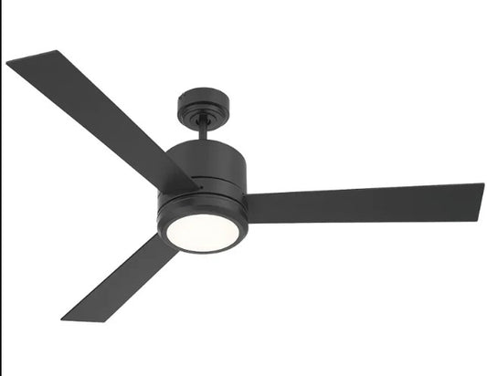 Westgate WFL-116-WS-3B-52-30K-BK-BK 19W LED ceiling fan light 3000K black