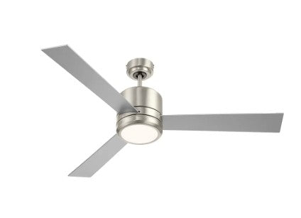 Westgate WFL-116-WS-3B-52-30K-BN-RWS 19W LED ceiling fan light 3000K brushed nickel