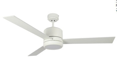 Westgate WFL-116-WS-3B-52-30K-WH-WH 19W LED ceiling fan light 3000K white