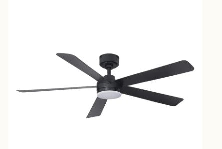 Westgate WFL-DC-121-RC-5B-52-MCT5-BK-BK 18W LED ceiling fan 3000K/3500K/4000K/5000K/6500K black