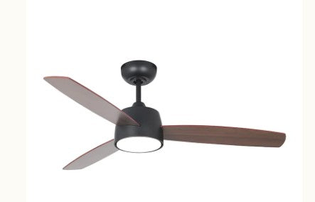 Westgate WFL-DC-122-RC-3B-46-MCT5-BK-RW 22W LED ceiling fan 3000K/3500K/4000K/5000K/6500K black