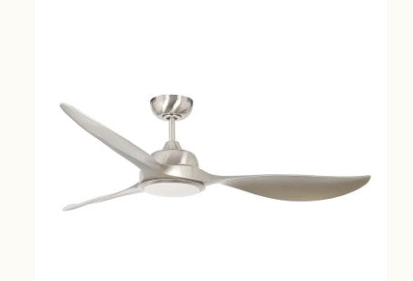 Westgate WFL-DC-123-RC-3B-56-MCT5-BN-NW 22W LED ceiling fan 3000K/3500K/4000K/5000K/6500K brushed nickel