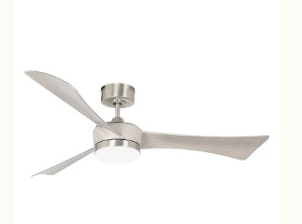 Westgate WFL-DC-124-RC-3B-52-MCT5-BN-NW 22W LED ceiling fan 3000K/3500K/4000K/5000K/6500K brushed nickel