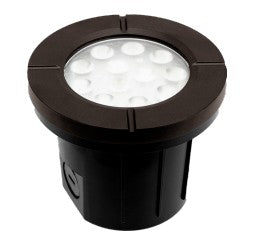 Westgate 12V AC/DC 6W 580LM RGBW Oil-Rubbed Bronze LED Well Light WLL-105-RGBWW-BT-ORB