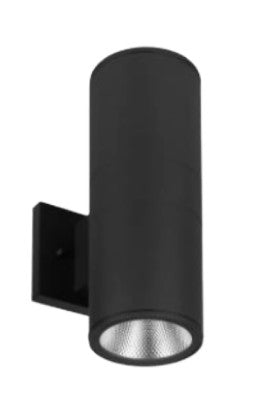 Westgate 120V 24W 1920LM Black RGBW LED Up Down Cylinder Light WMC-UDL-RGBW-BK