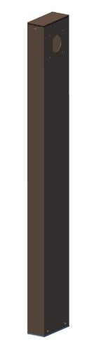 Westgate 36 Inch Two-Side WMS Series Mounting Post Bronze Finish WMS-POST2-36