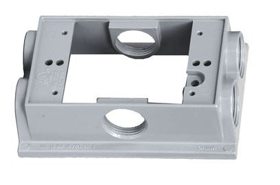 Westgate 3/4" Gray Weatherproof Box Accessory WXF75-6