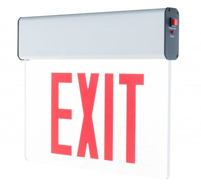 Westgate XE-1RCW-EM 4.5W edge-lit exit sign