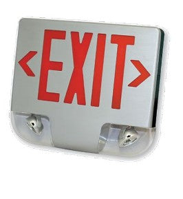 Westgate XT-C-ADJ-3RAAEM 3W per head adjustable exit sign combo