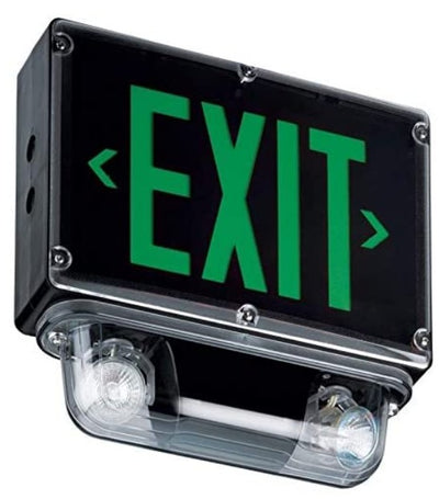 Westgate XTCLN4X-2G-12-12W-B 3.6W per head NEMA 4X exit sign combo