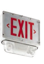 Westgate XTCLN4X-2R-6-12W-G 3.6W per head NEMA 4X exit sign combo