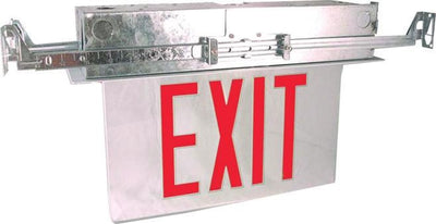 Westgate XTR-2RMA-EM 4.5W recessed edge-lit exit sign